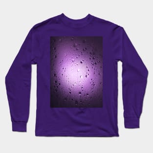 Light Through Shower Door – Purple Long Sleeve T-Shirt